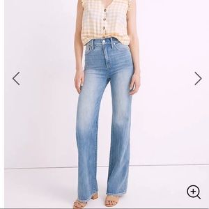 Madewell 11” High-Rise Flare Jeans